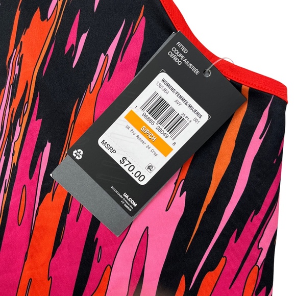 Under Armour Pro Runner Cropped Fitted Tank Top Women’s Small - Picture 5 of 8